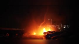 France: Oise Firefighters Release Startling Video of Fire Tornado