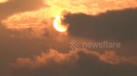 China: Sunset After Heavy Rains in Xi 'an
