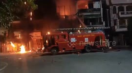 Seven babies died, and several were injured in a massive fire at a newborn baby care hospital on east Delhi