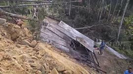 Papua New Guinea: Rescue efforts continue in remote village following massive landslide