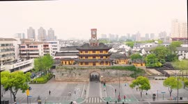 China: Drum Tower in Ningbo