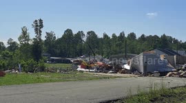 Hopkins County KY Tornado Damage from 5/26 Tornado