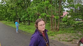 Storm Damage From May 26th, 2024 Severe Weather In Western Kentucky Plus An Interview With A Storm Victim During These Intense Storms