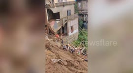 Police ramp up rescue operation amid cyclone deluge after quarry collapse in northeastern India