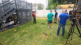 National Weather Service members investigating