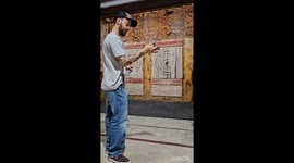 Pinning a Thrown Playing Card With a Throwing Knife