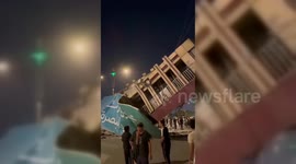 Iraq: Pedestrian Bridge Collapses In Basrah