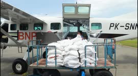 Weather Modification Technique (TMC) for rainforest distribution from disaster-affected areas in West Sumatra.