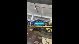 Car mishap: tow truck blunder caught on camera