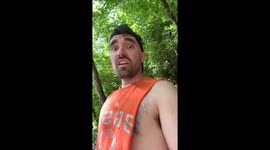 Rock Wall Collapses at Mead's Quarry Lake in Tennessee