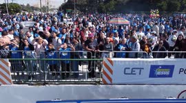 March for Jesus brings together thousands of faithful during public holiday in São Paulo
