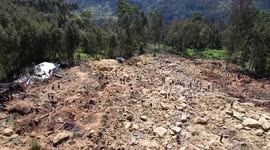 Villagers in Papua New Guinea appeal for aid following devastating landslide