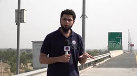 A glimpse of Pakistan's motorway with weigh-in-motion mechanism