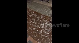 US: Severe Storms Bring Large Hail To Denver Metro Area 4