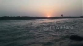 A Beautiful View of Sun set