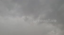 Severe Thunderstorm in Dubuque IA, USA