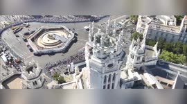 Spain: Real Madrid Celebrates 15th UCL Victory Amidst Throngs of Fans in Madrid