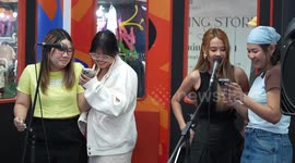 Rap fans join hip-hop urban expo in Bangkok, Thailand