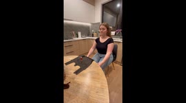 Performing the Cloth Pulling Trick With Various Items