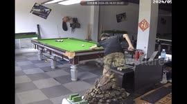 China: Unforgettable Pool Shot