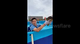 Chinese high school's fishing festival offers stress relief for students ahead of university entrance exams