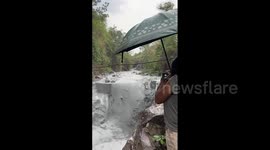 Lahar devastates Philippine town following volcano eruption