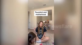 Mum says having Tourettes has made her a better parent