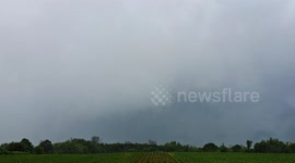 Tornado Touches Down Near Spencerville, Ontario