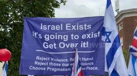 Pro-Israel and Pro-Palestine protests in London