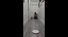 Sporty Maltipoo chooses owner's self-esteem over his desire to do a clean sweep