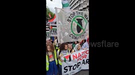 UK: Huge London march for Palestine about to get underway.