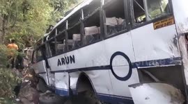 Ten killed after militants open fire on bus carrying Hindu pilgrims in Jammu and Kashmir