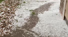Severe Thunderstorm in Arapahoe CO, USA
