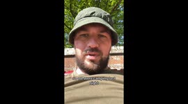 The WildMan showing his horsefly bites from camping out in the wild.