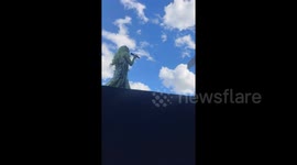 Chappell Roan’s Statue of Liberty performance at GovBall 2024 goes viral