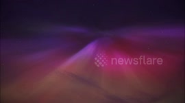 Beautiful aurora shimmering over Northern Ireland captured in stunning timelapse footage