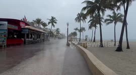 US: Heavy Rain Prompts Flood Watch In Coastal Florida