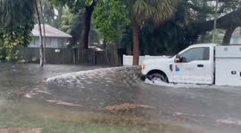 Flash Flood in Broward FL, USA