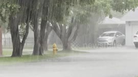 Flash Flood in Miami-Dade FL, USA