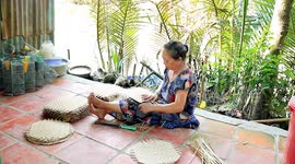 Vietnamese basket weavers give fascinating insight into traditional craft