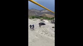 Devastating mudflow strikes Dagestan