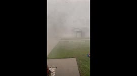 Windy hail storm ravages Crowfield area in Goose Creek, South Carolina