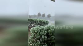 USA: Tornado Causes Damage in Hobe Sound: Martin County Fire Rescue Responds