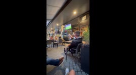 England and Germany fans celebrate together as Scotland go 3-0 down in Euro 2024 opener