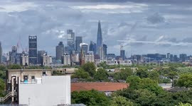 Red Arrows Flyover Marks Trooping of the Colour Parade in Central London