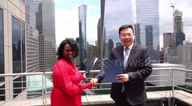 Xinhua president holds talks with AP, Reuters presidents