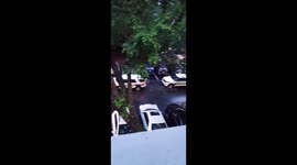 Cops investigate a shooting at Artison at Biltmore Park apartments in Arden NC