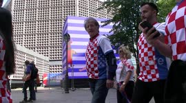 Germany: Fans Celebrate Before Spain-Croatia Euro 2024 Match
