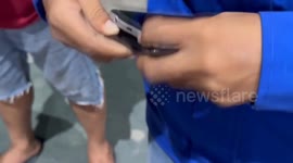 Teenager gets stuck on roof after trying to get his phone back from monkey stealing it