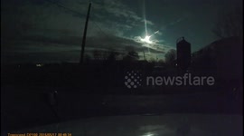 Meteorite spotted over Montreal, Canada